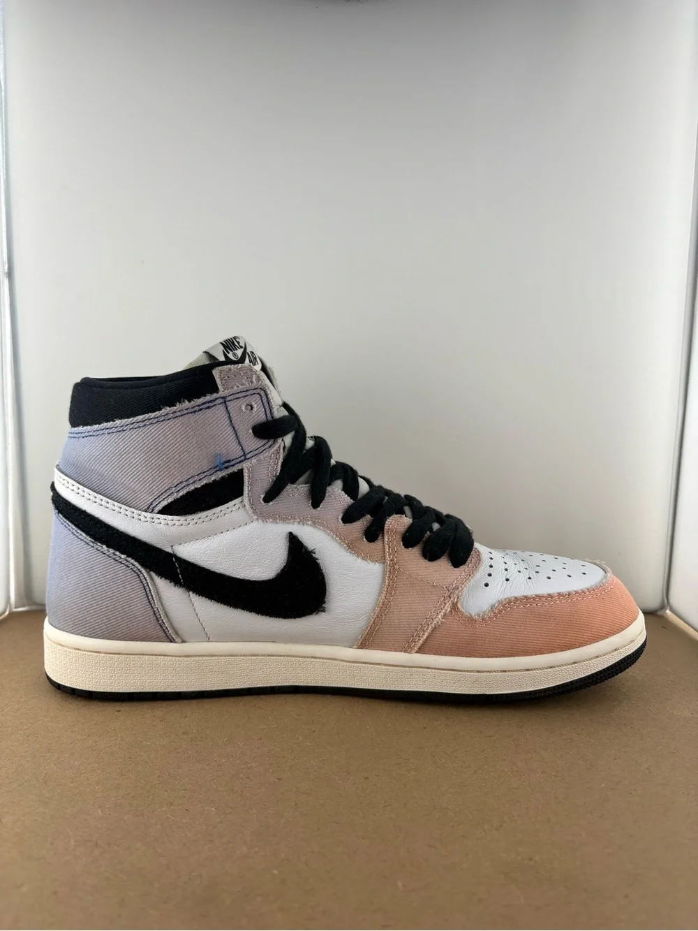 Nike Air Jordan 1 Retro Hi OG Craft DX0054-805 Skyline 2023 Denim size 9.5 (A6)